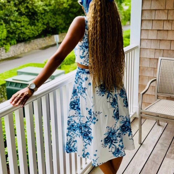 ZARA PRINTED MAXI SKIRT - Picture 2 of 11